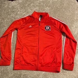 Adidas Chicago Fire Zip-up Sweater